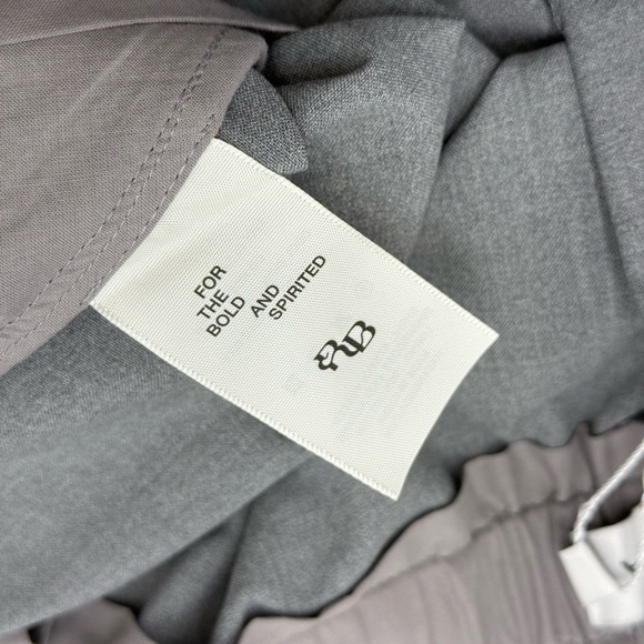 🆕 RAT & BOA 🧿 NWT Simona Pleated Trouser, Adjustable Drawstring, Grey - Sz L - Picture 14 of 16